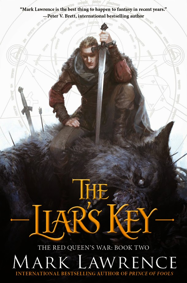 Check Out The Initial Cover Of 'The Liar's Key' By Mark Lawrence (The Red Queen's War Book 2