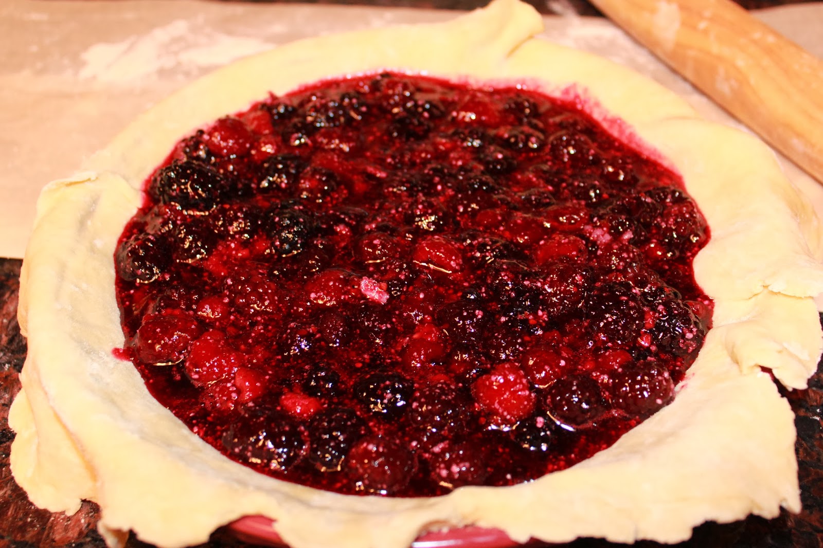 Michelle's Tasty Creations BlackberryRaspberry Pie