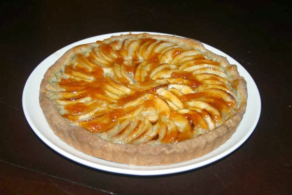 An Eat'n Man French Apple Almond Tart