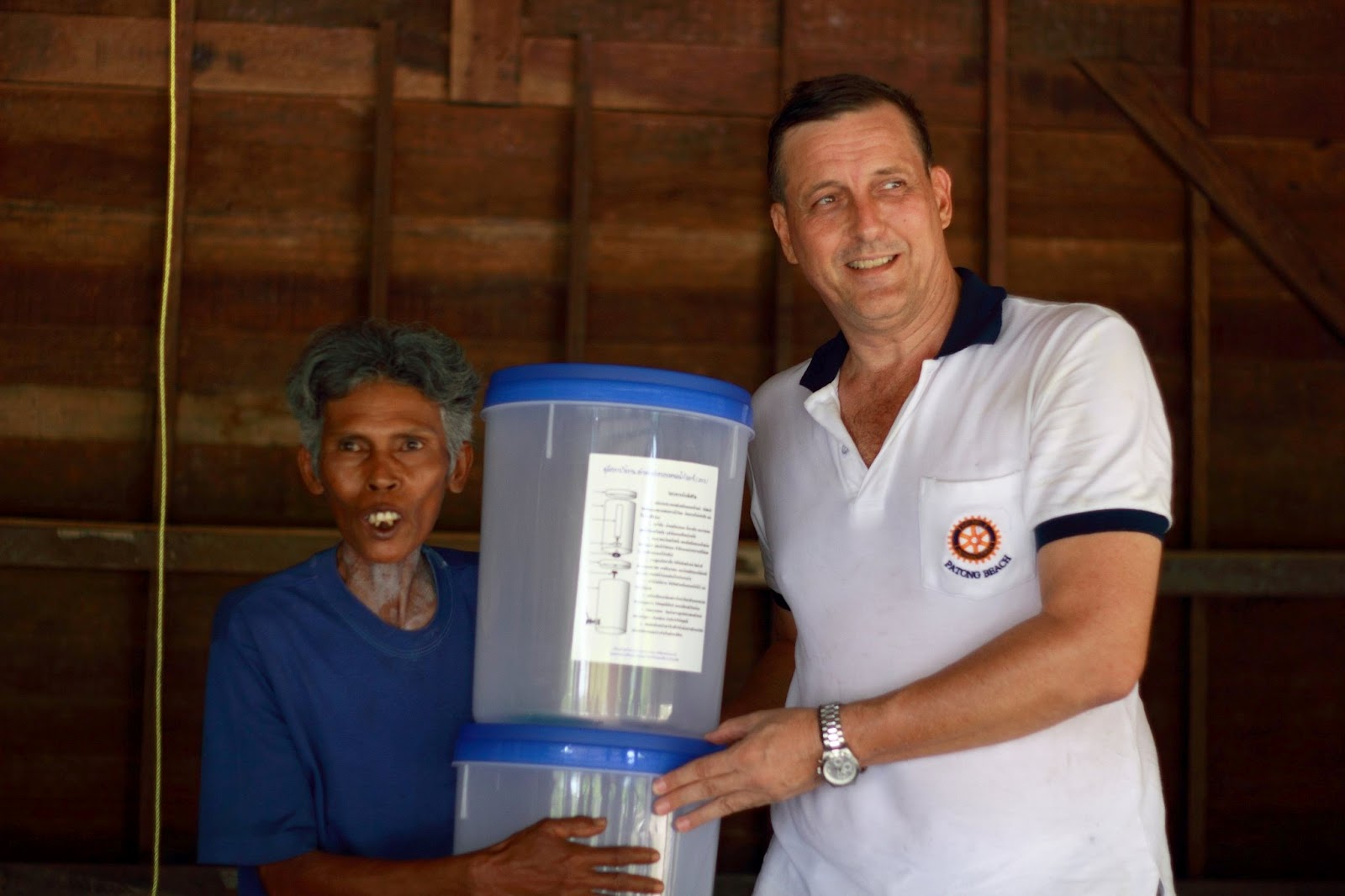 Drip Filters Project with The Rotary Club of Patong Beach for Thailand