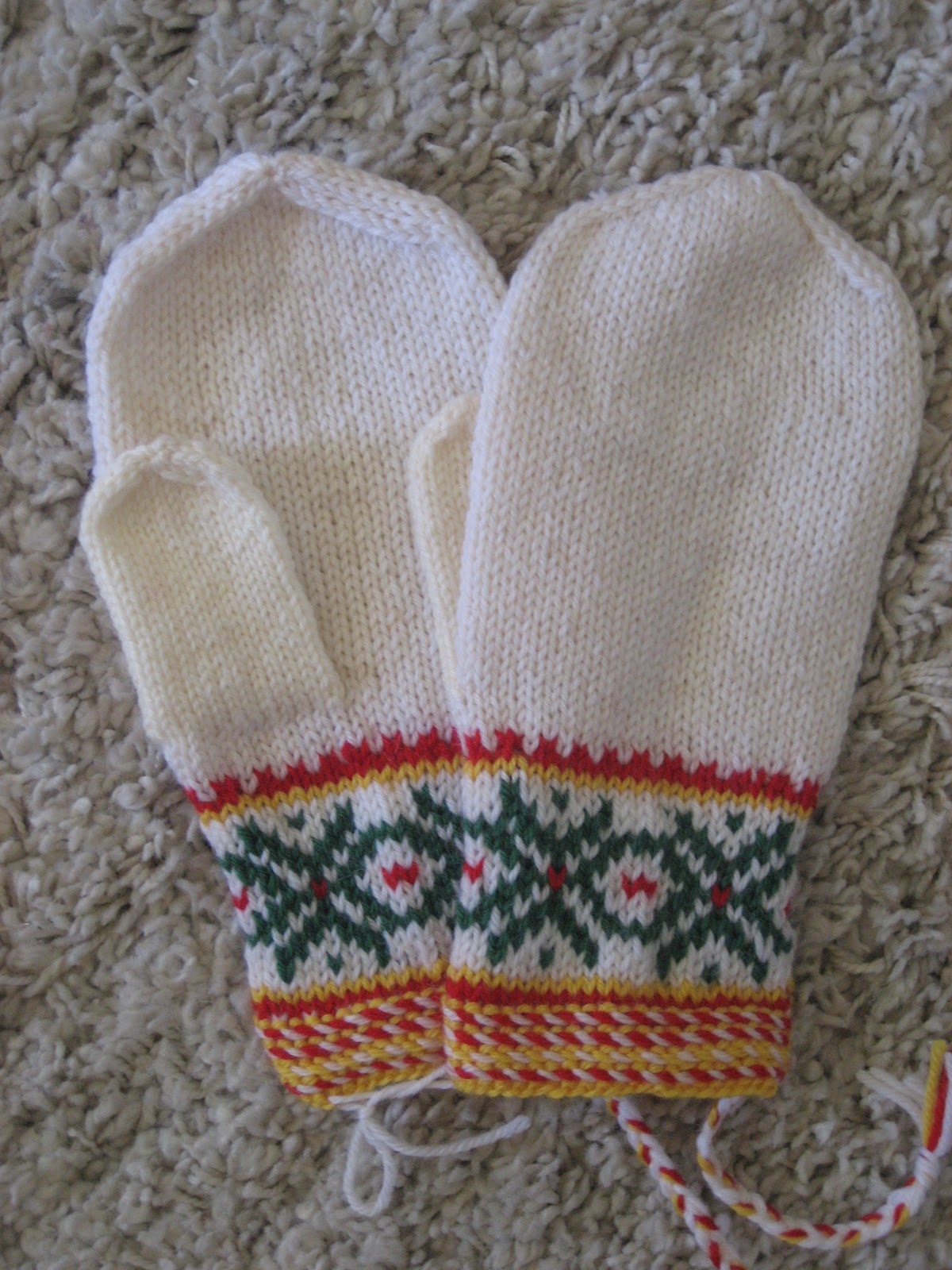 Samisk Votter Med Perler