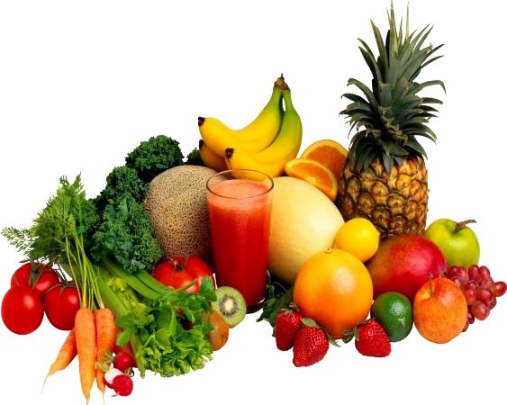 Buah-buahan, sayuran