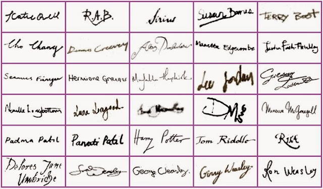 Handwriting Signatures