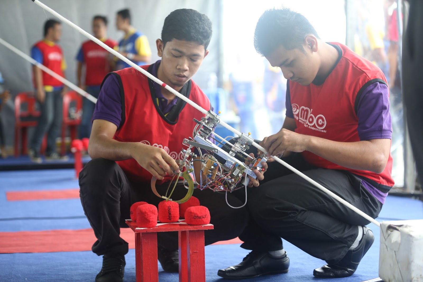 MIRoC 2013 ROPE CLIMBING ROBOT