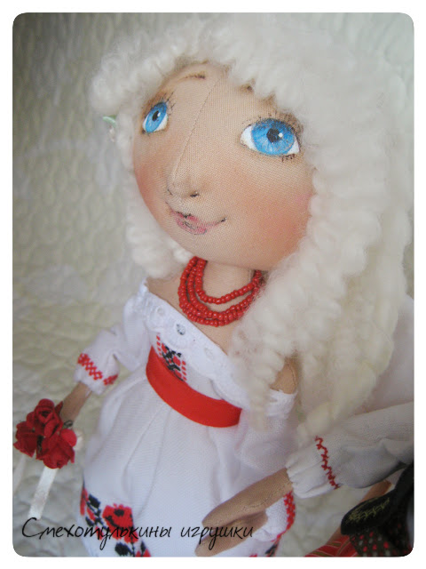 Тыквоголовка текстильная куколка