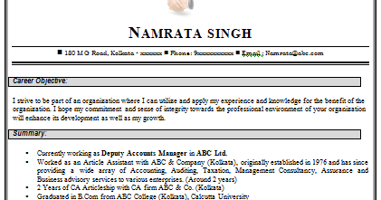 chartered accountant resume format freshers 10000 cv and resume sles with free chartered accountant resume format freshers chartered accountant resume format freshers 10000 cv and resume sles with free chartered accountant resume format freshers