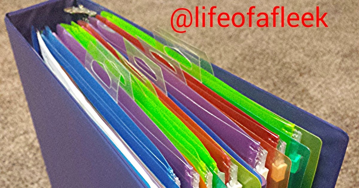 Life of a Fleek Sticker Binder