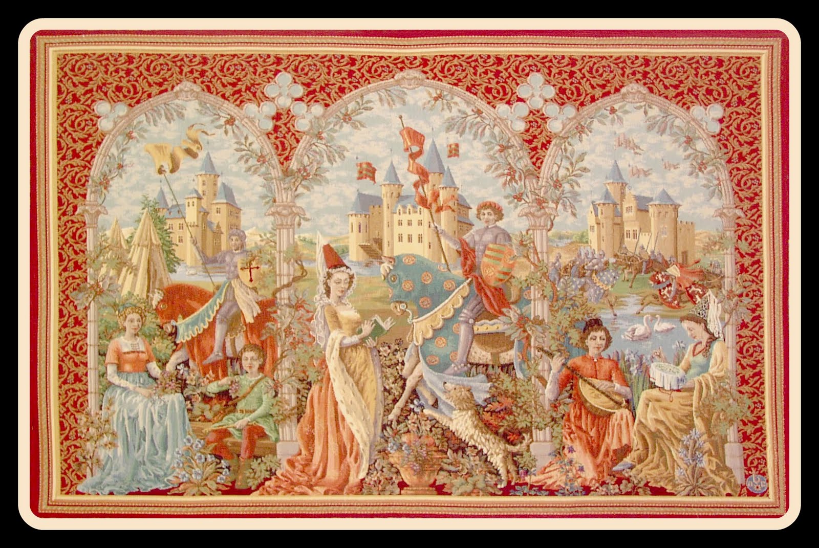 vvb32 reads Castle Tapestry