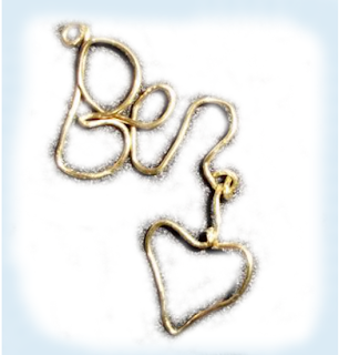wire jewelry name charms