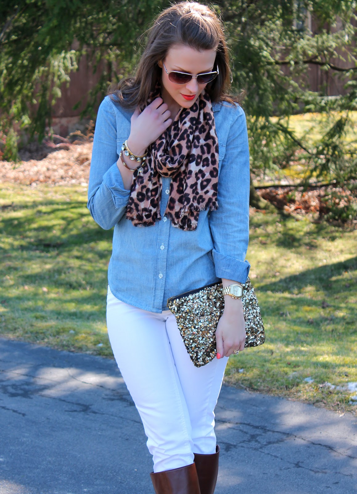 4 Ways to Wear Chambray Shirt Penny Pincher Fashion