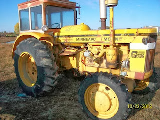 Minneapolis Moline G706 tractor LP 4WD