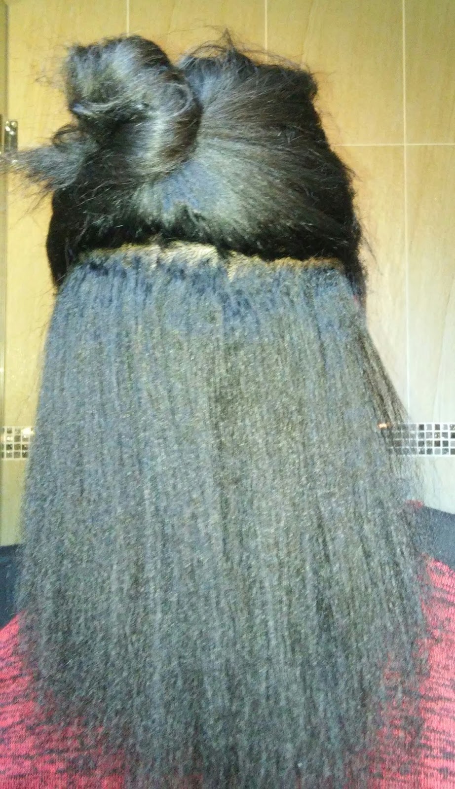 Elizabeth Sdiva Relaxed Hair Update Length Check May2015
