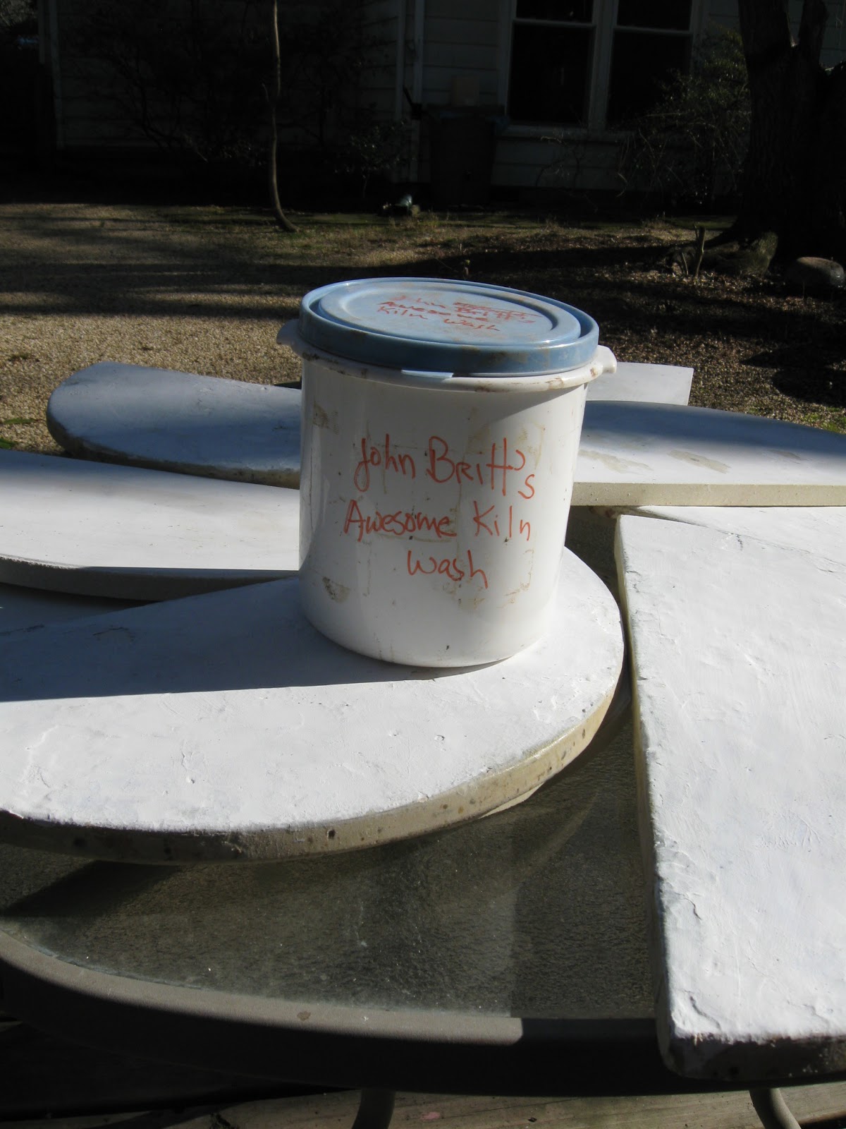 Learning to be Fearless Kiln Wash