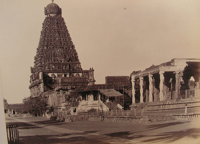 Brihadeeswarar+Temple+at+Thanjavur+in+the+Indian+state+of+Tamil+Nadu+-+c1880's