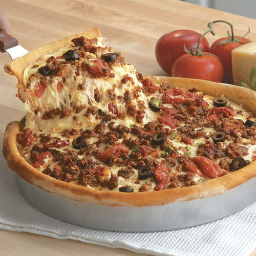 The Holy Bible of Recipes Chicago DeepDish Sausage Pizza