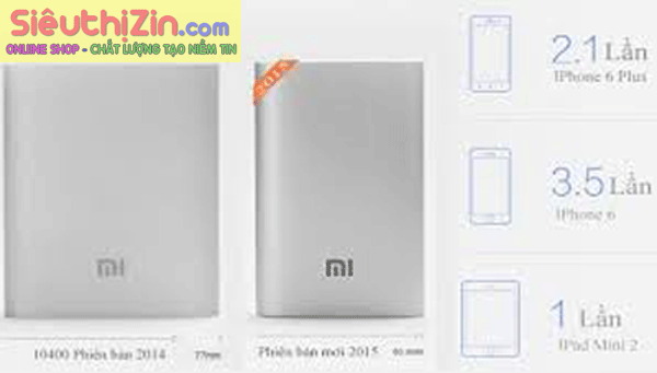Pin dự phòng Xiaomi 10000 mAh 2015