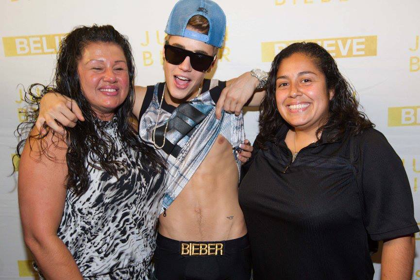 Justin bieber meet and greet photos