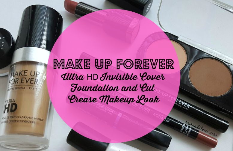Review + swatches + look: Make Up Forever Ultra HD Invisible Cover  Foundation