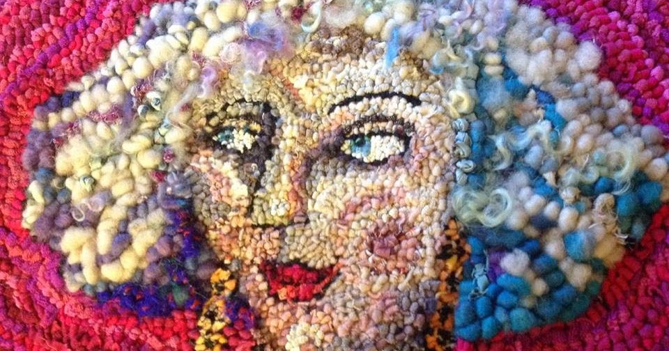 JUST Go Hook It Rug Hooking HOOKED FACE