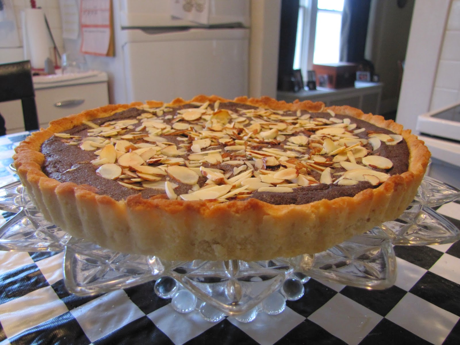 Almond & Chocolate Tart Faithfulness Farm