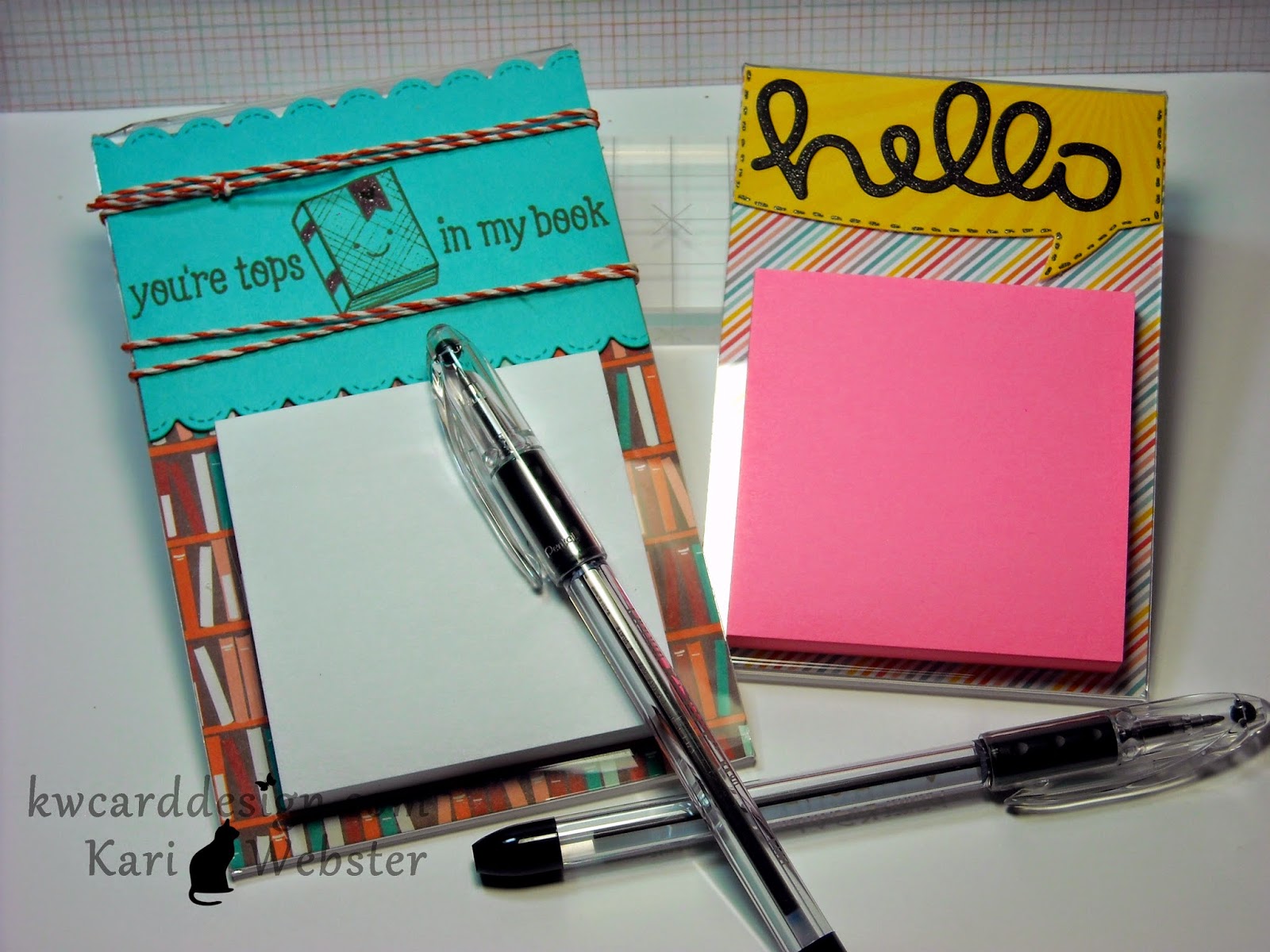 Lawnscaping Challenge Postit Note Holders using Plastic Frames