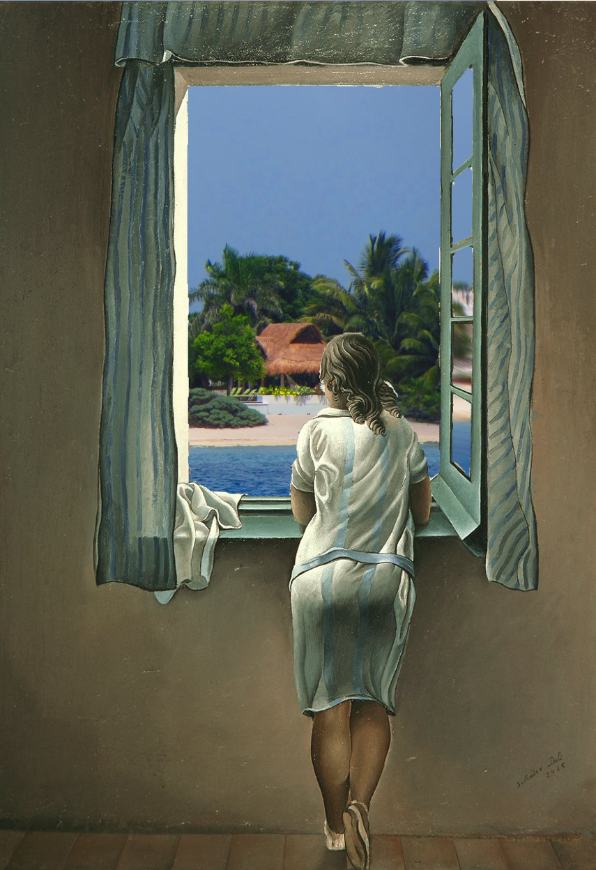 Dali Woman At The Window 102