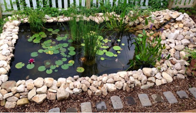 como hacer un estanque como hacer un estanque, como hacer un estanque pequeño, como hacer un estanque en el jardin, como hacer un estanque en el patio de mi casa, ideas para decorar el patio, ideas para decorar patio