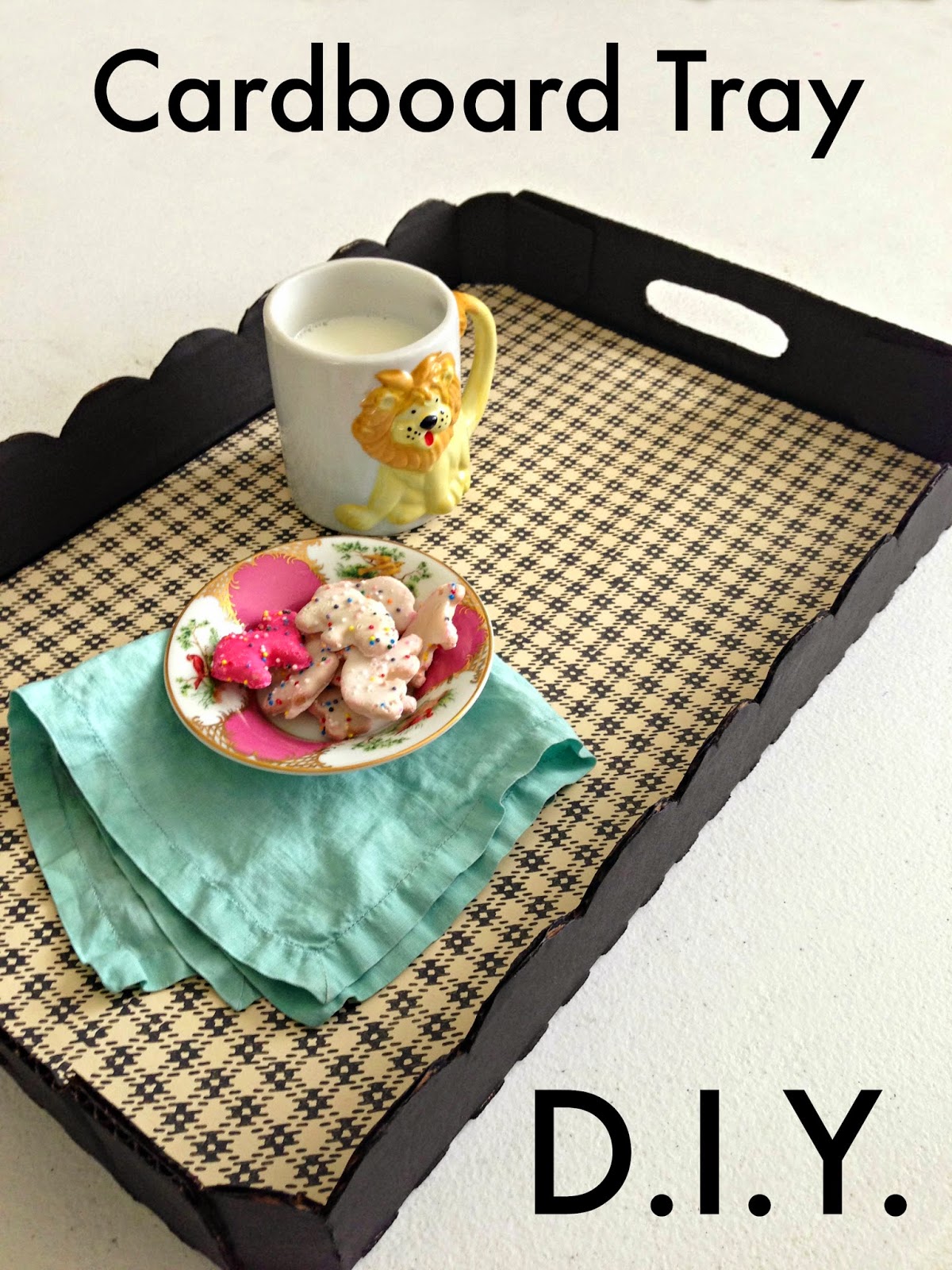 WhiMSy love DIY Cardboard Tray