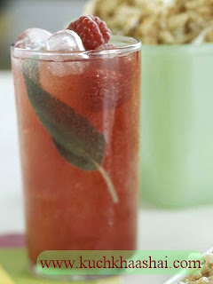 Strawberry and Sage Shrub