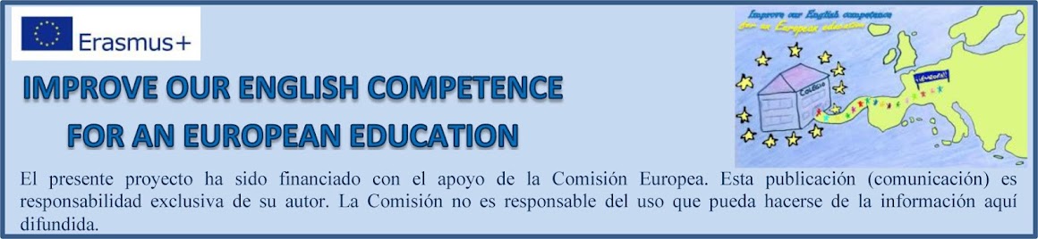 Improve our English competence for an European Education