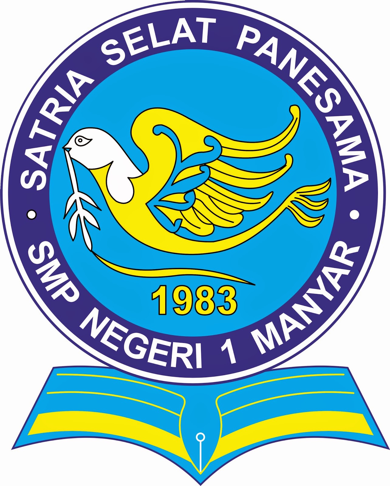 SMP NEGERI 1 MANYAR GRESIK: Logo SMP Negeri 1 Manyar