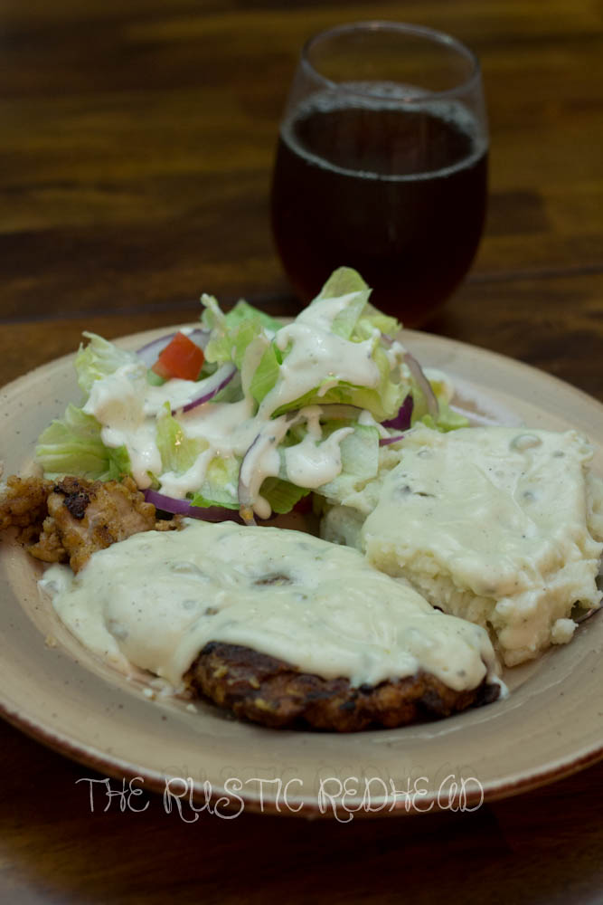 THE RUSTIC REDHEAD Fried Pork Chops W/ Jalapeno gravy!