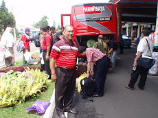 BAS YANG MEMBAWA ROMBONGAN MPSM