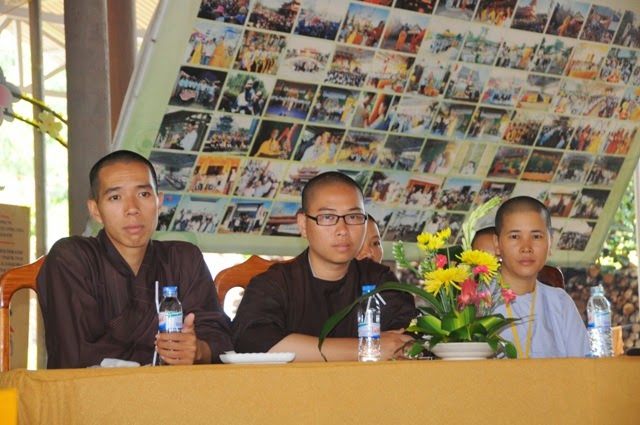 Bế mạc,khóa tu,mùa hè, chùa Hoa Khai, năm 2014