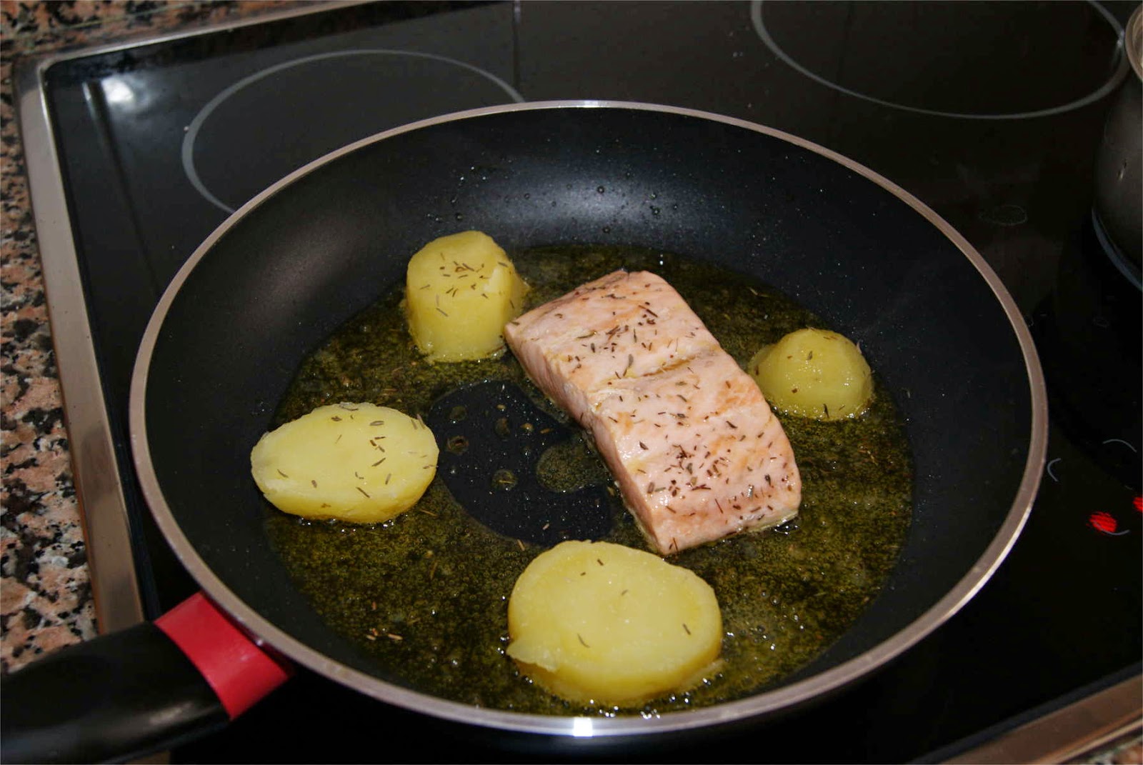 Salmón Con Tapenade
