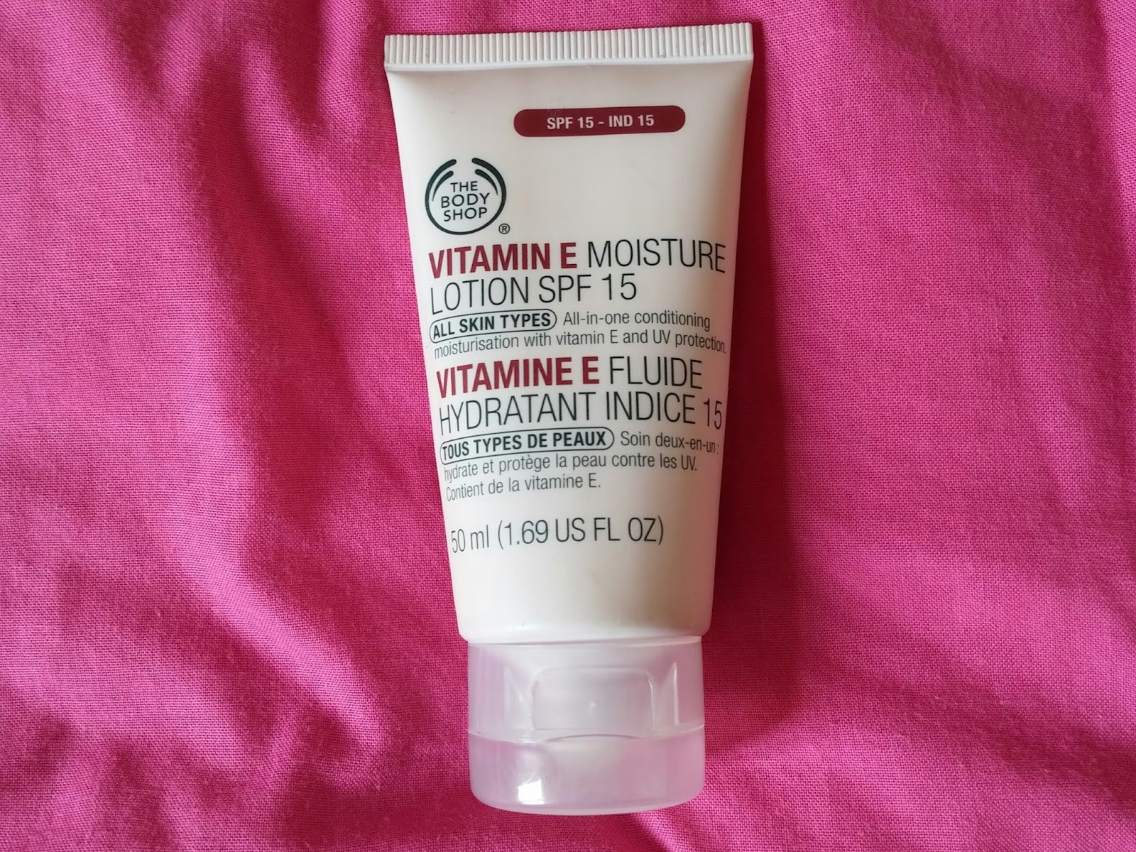Babycake The Mighty's Journey Review The Body Shop Vitamin E series
