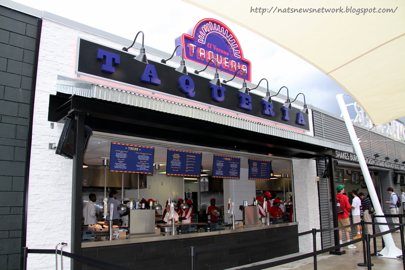 NATIONALS NEWS NETWORK Off The Field Photos New Food Options at Nats