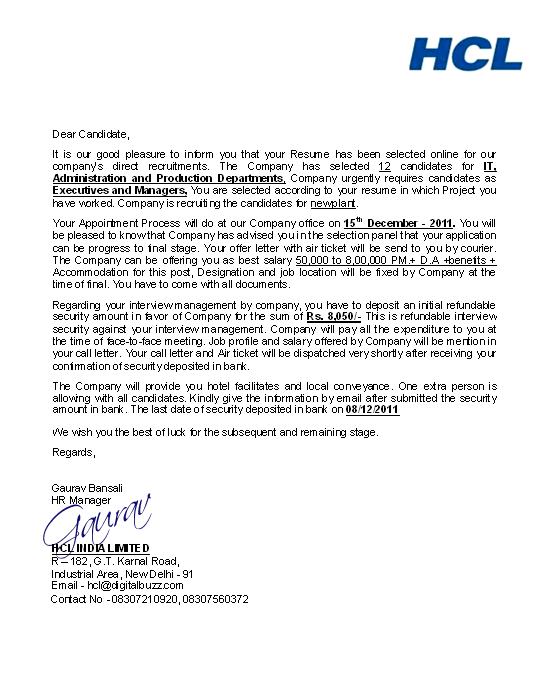 appointment letter format software engineer chakri s offer letters and companies appointment letter format software engineer chakri s offer letters and companies