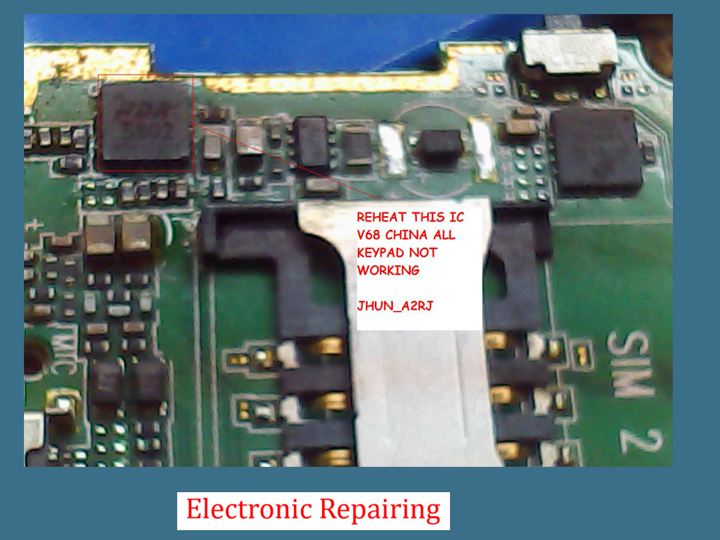 China mobile keypad problem Electronic Repairing