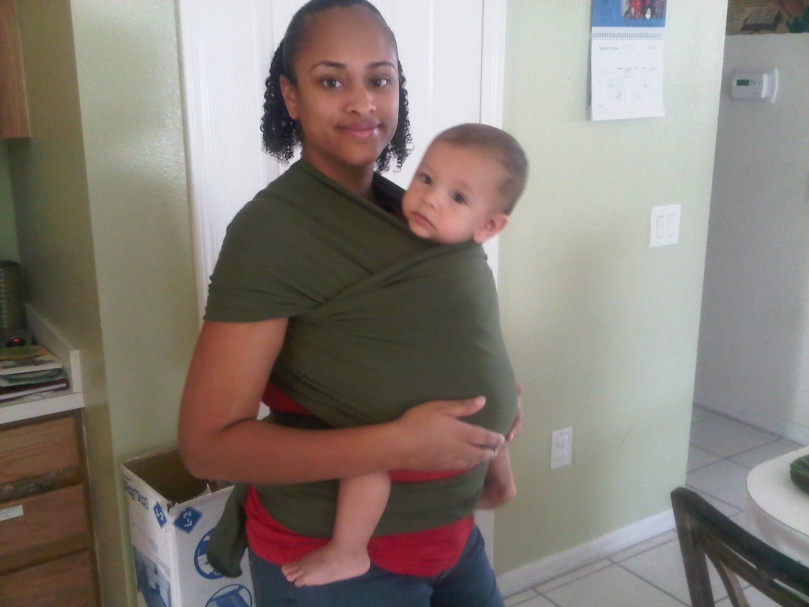 Diary of a Natural Mom Sleepy Wrap Review