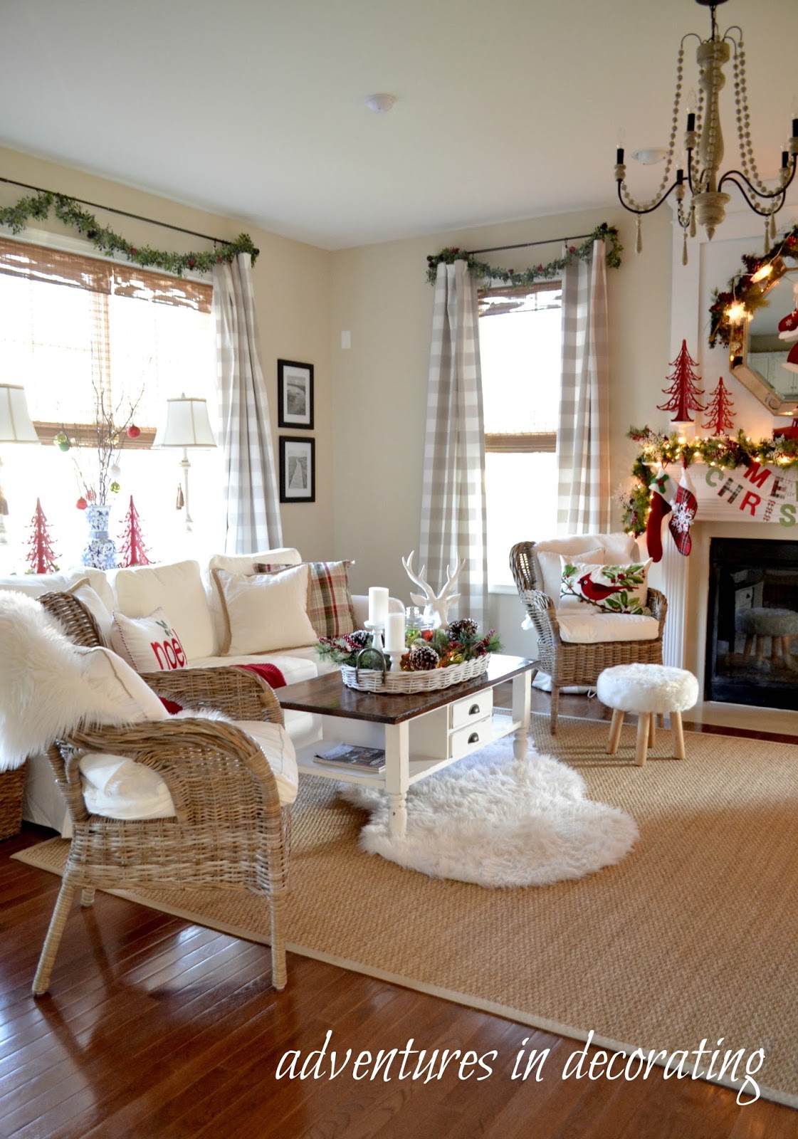 Adventures In Decorating Our 2015 Christmas Great Room