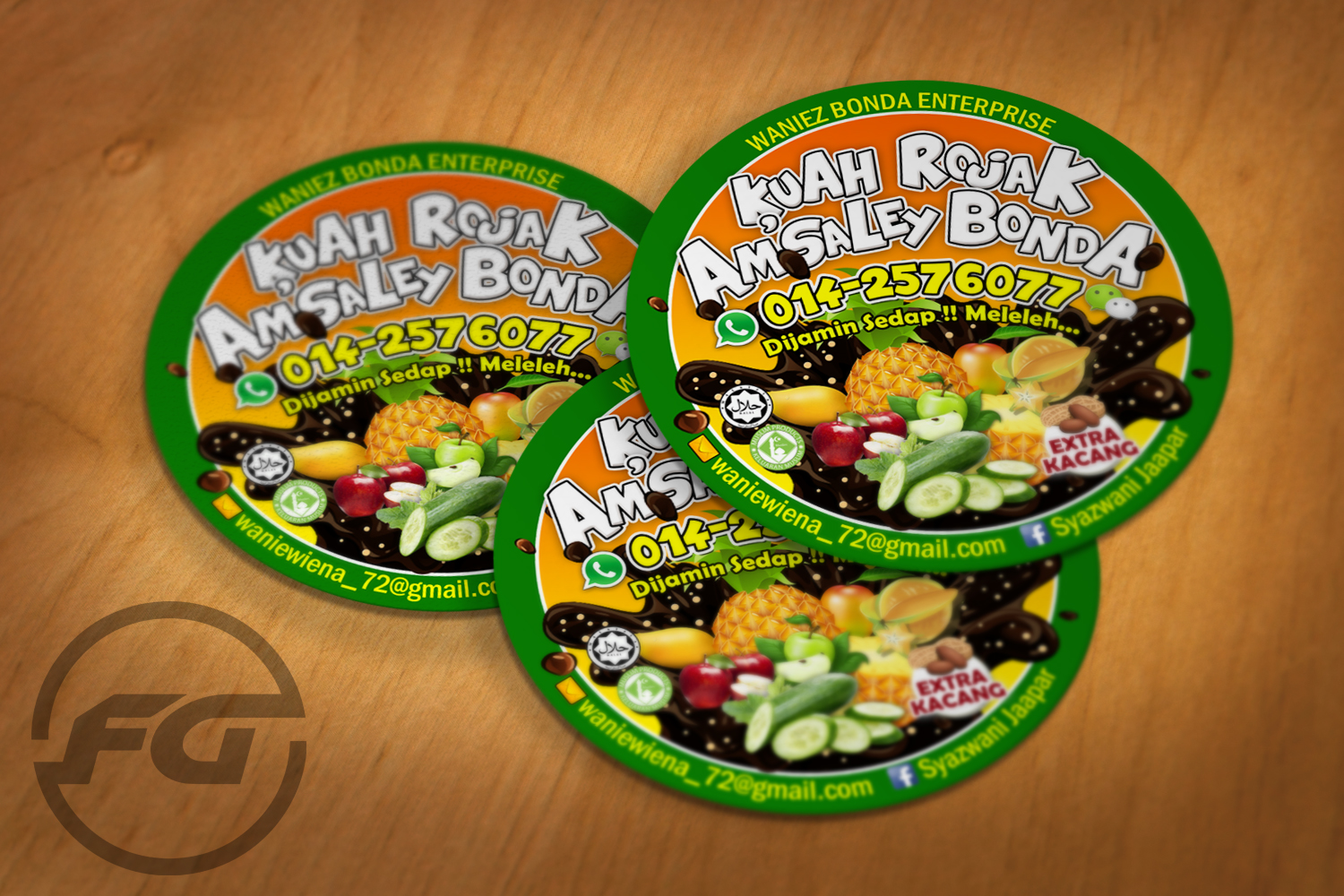 Fizgraphic Design dan Printing Sticker 16