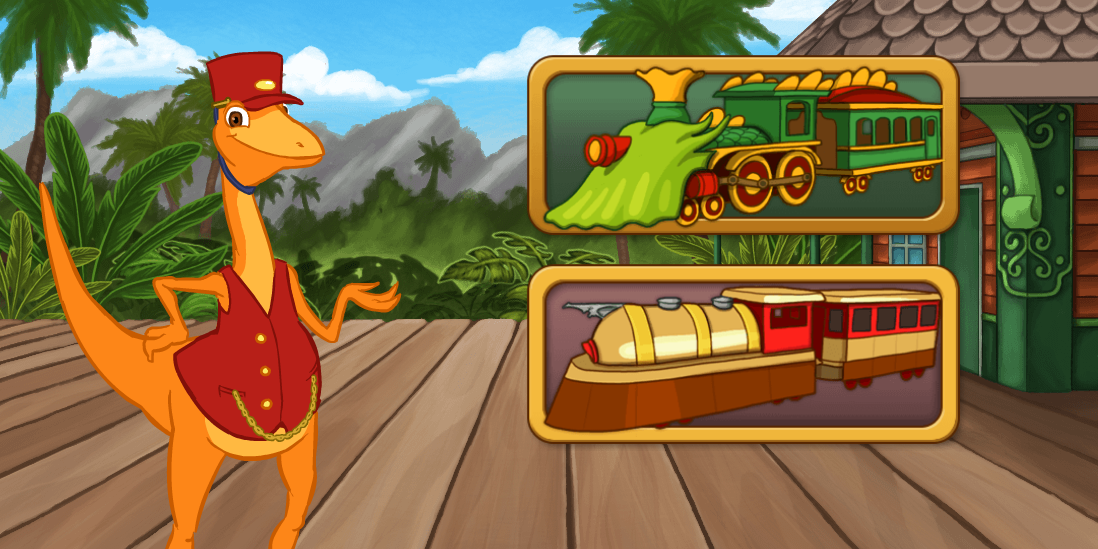Game: Dinosaur Train Games — FableVision Studios