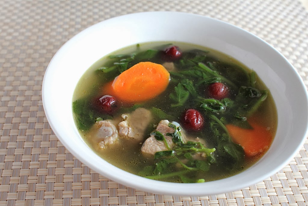 Food Endeavours of the Blue Apocalypse Watercress, Dried Red Dates and