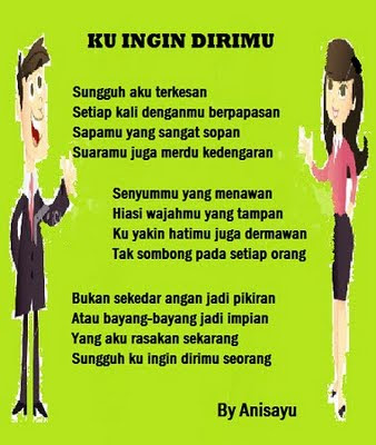 PUISI CINTA BY ANISAYU: Kuingin Dirimu