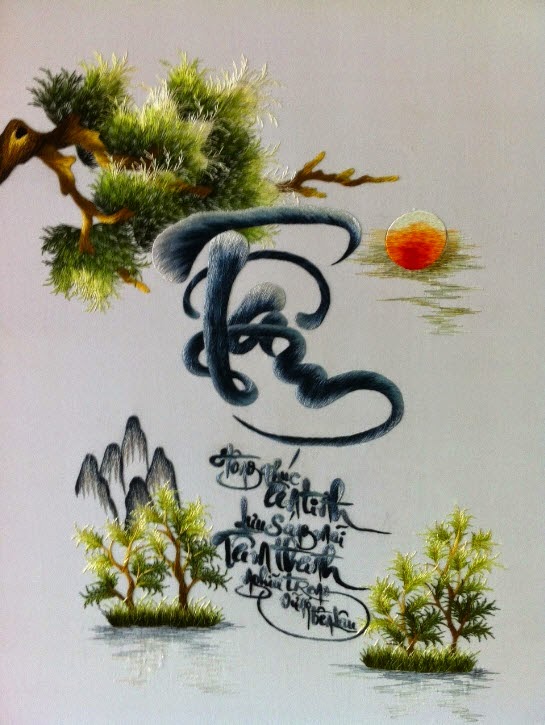 TU TÂM & Thư pháp chữ TÂM tuyệt đẹp Bài thơ Thư Pháp chữ Tâm