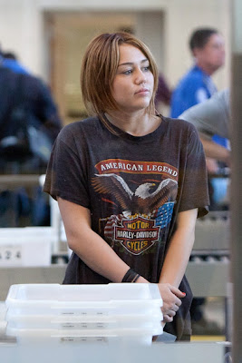 Miley Cyrus LAX