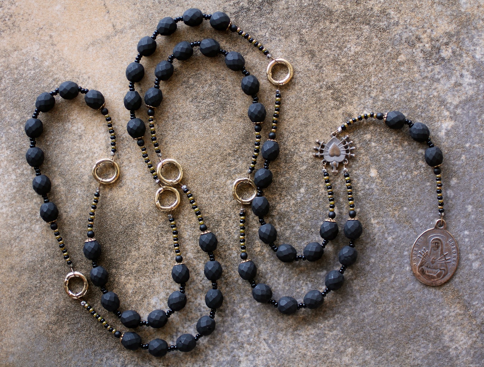sorrows rosary seven atelier zovak
