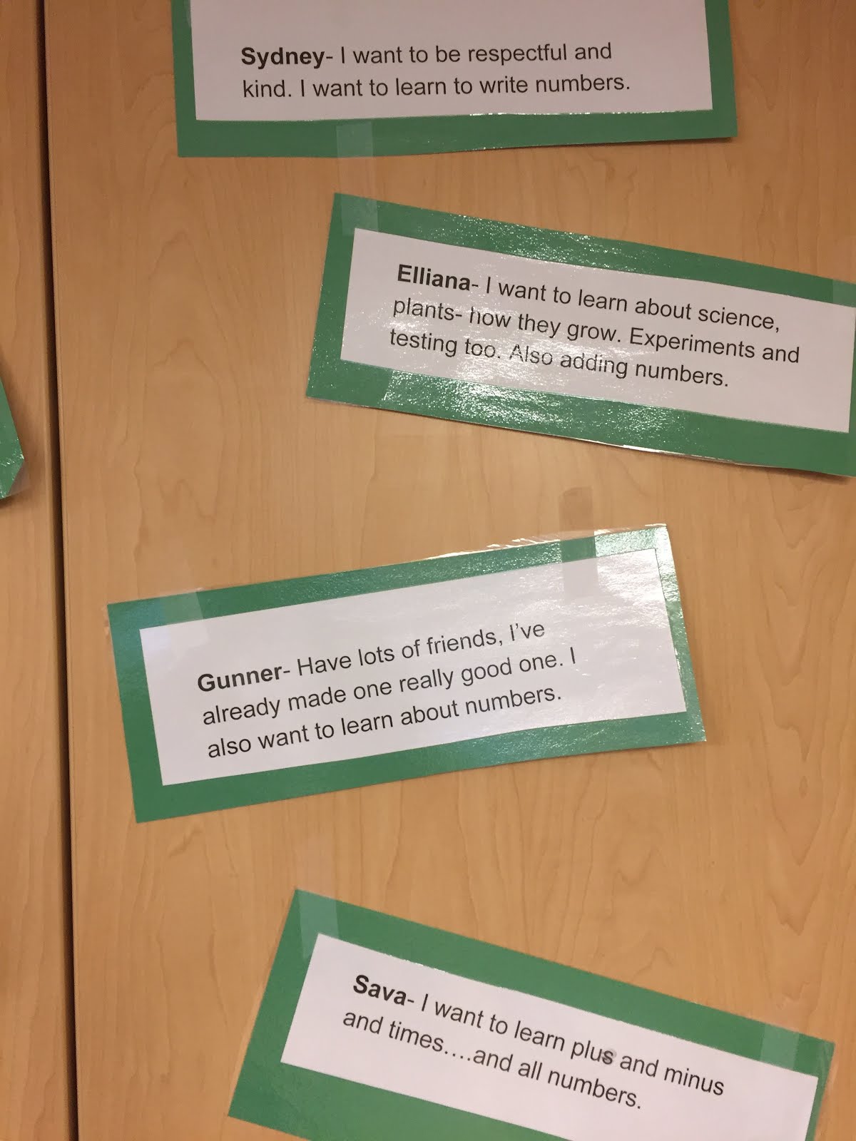 Amy Kahofer's Kindergarten