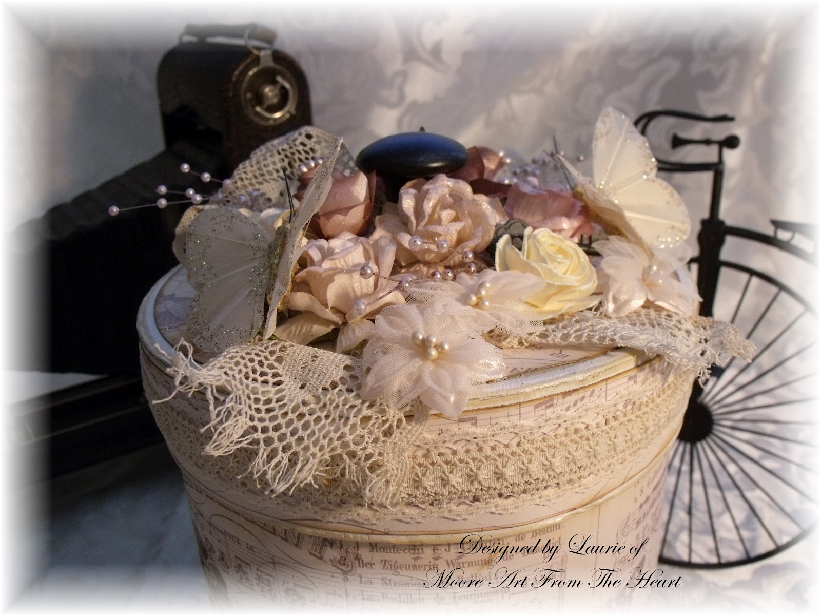 Moore Art From The Heart Shabby Chic Decorative Box